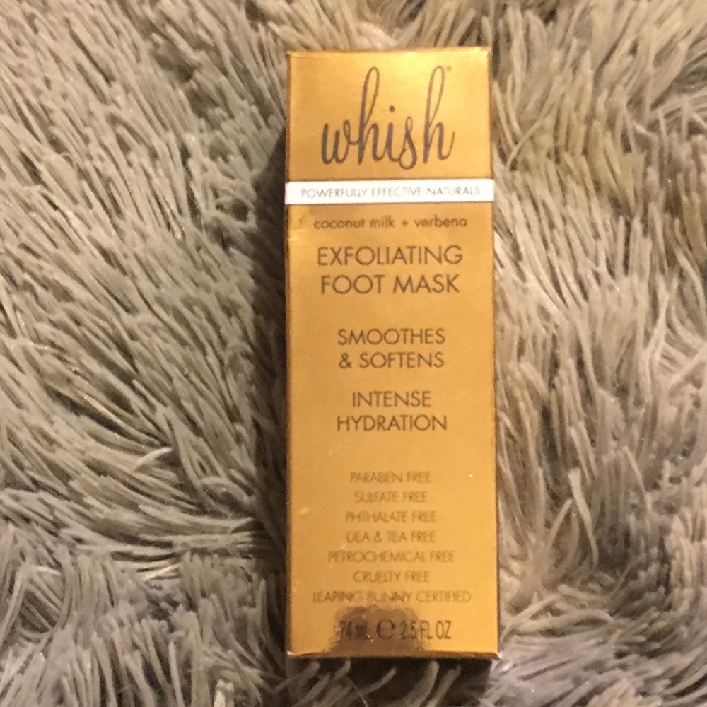 Whish exfoliating foot mask